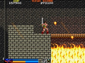 une photo d'Ã©cran de Rastan Saga sur Arcade